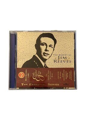 The Essential Jim Reeves CD Album 1995 Country RCA Label 20 Tracks Pre-Owned